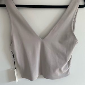 Aritzia Babaton Contour Grey Tank Top